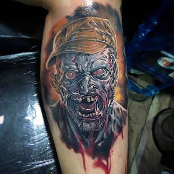 зомби татуировки 22