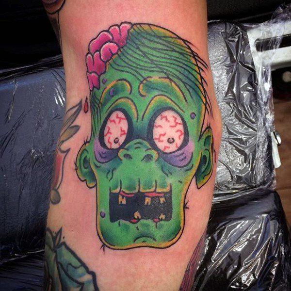 зомби татуировка 76