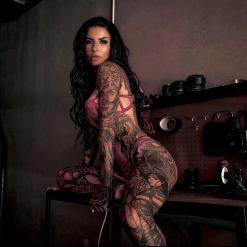 Tattooed Katia