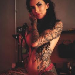 Tattooed Katia