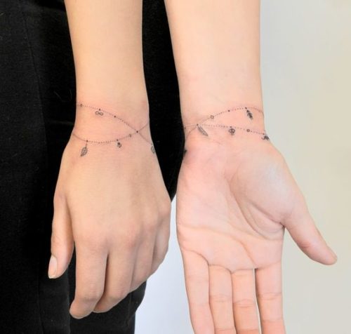 Татуировки для пар, которые хотят навсегда отметить свою любовь