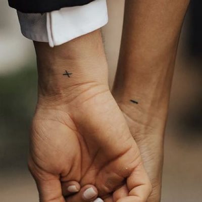 Татуировки для пар на руке со смыслами