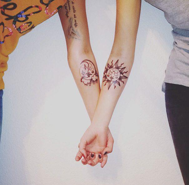 Тетоважи за сестри: 60 оригинални и убави идеи