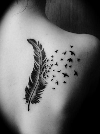 Татуировки для женщин на спине