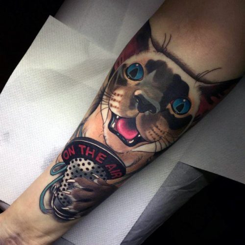 Татуировки кошек и значения