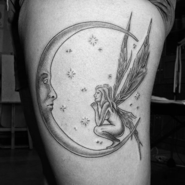 MOON Tattoos with meaning and beautiful and original design.