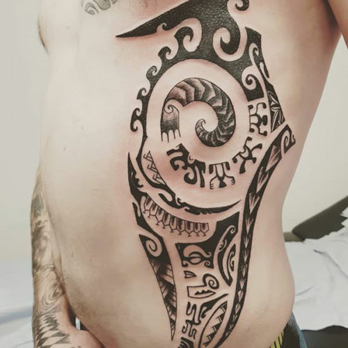 Татуировки маори для мужчин - замечательные дизайны и идеи