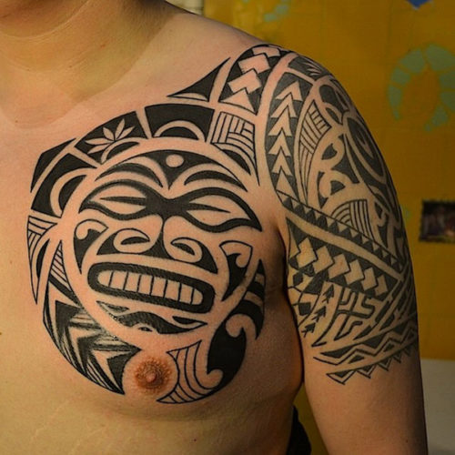 Татуировки маори для мужчин - замечательные дизайны и идеи