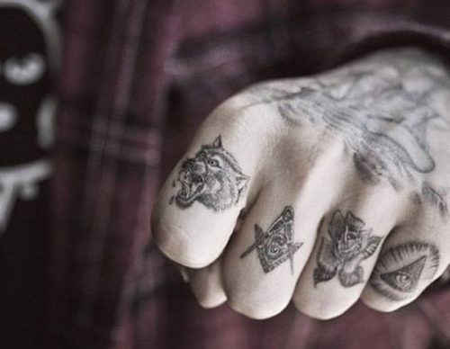 Татуировки на ПАЛЬЦАХ и все, что нужно знать