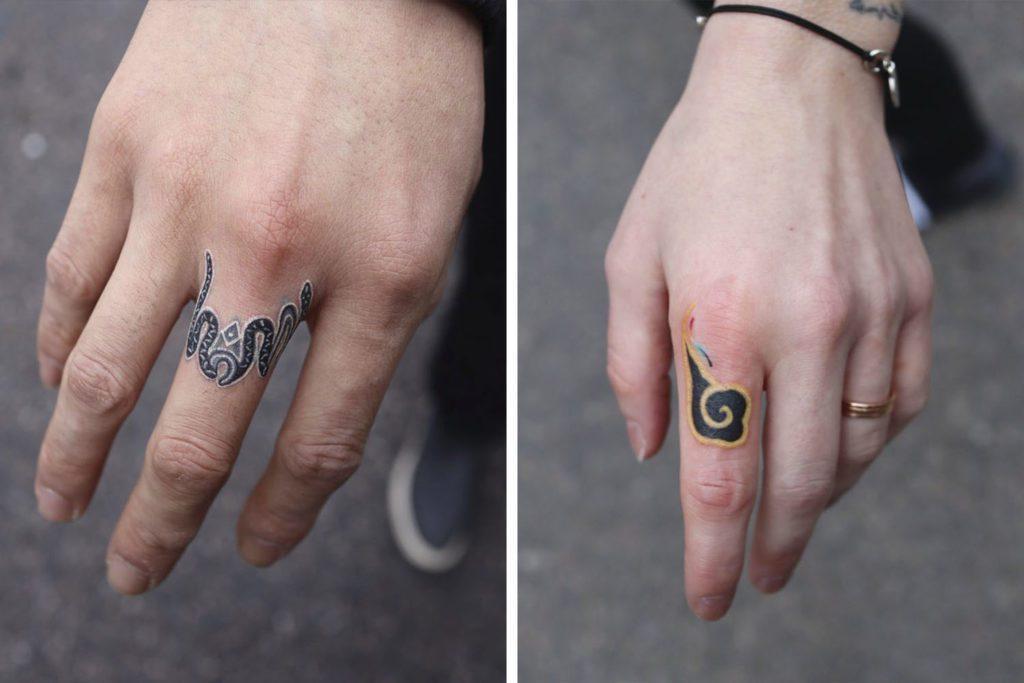 手指纹身和你需要知道的一切