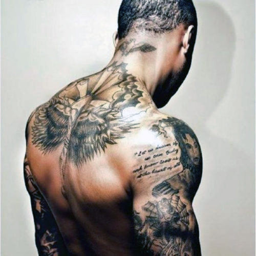Татуировки на спине - 227 лучших дизайнов для мужчин