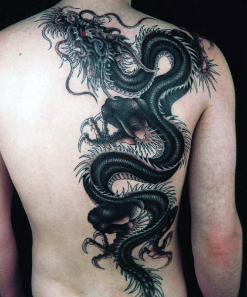 Татуировки на спине [179 фото]