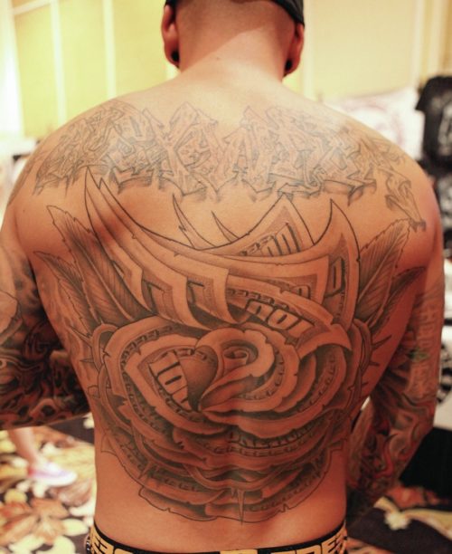 Татуировки на спине [179 фото]