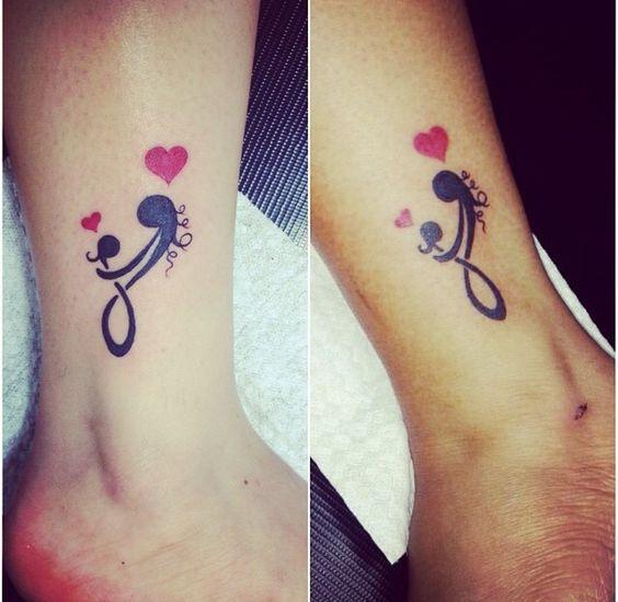 Infinity tattoos: original ideas and meaning