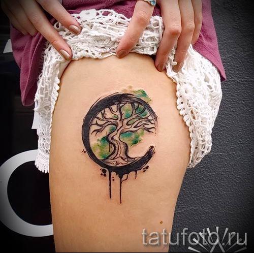 Tattoos with a tree of life: what is it and what is its meaning - All about  tattoos