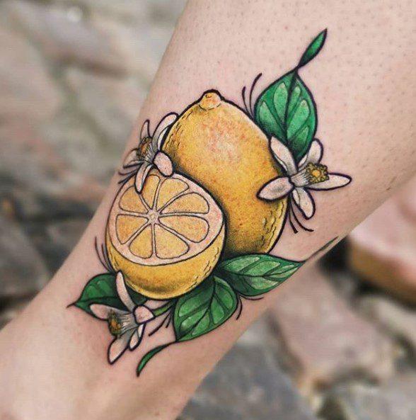 Татуировки с лимон и тяхното значение