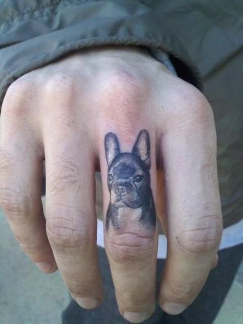 Татуировки с собаками и их значение