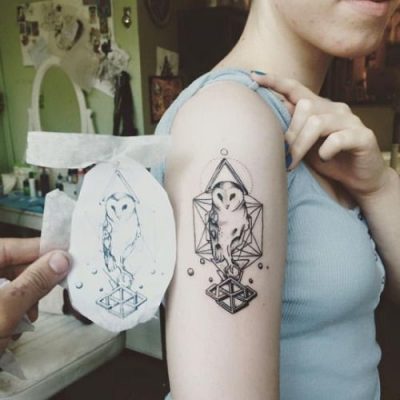 Татуировки Совы и их значение 【Для женщин】