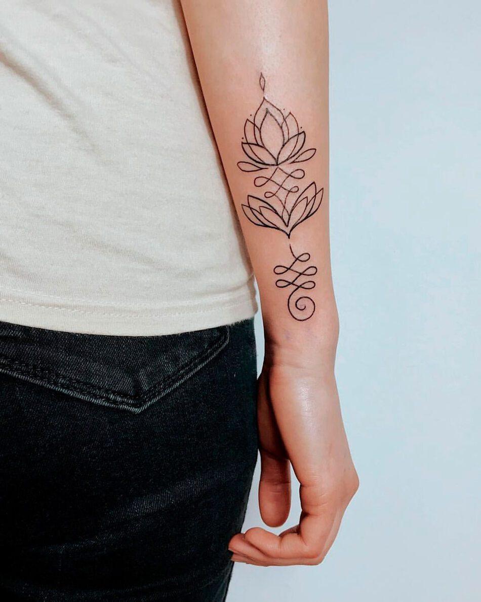 Tatouages ​​UNALOME : sens, photos et croquis pour les femmes - Tout sur les tatouages