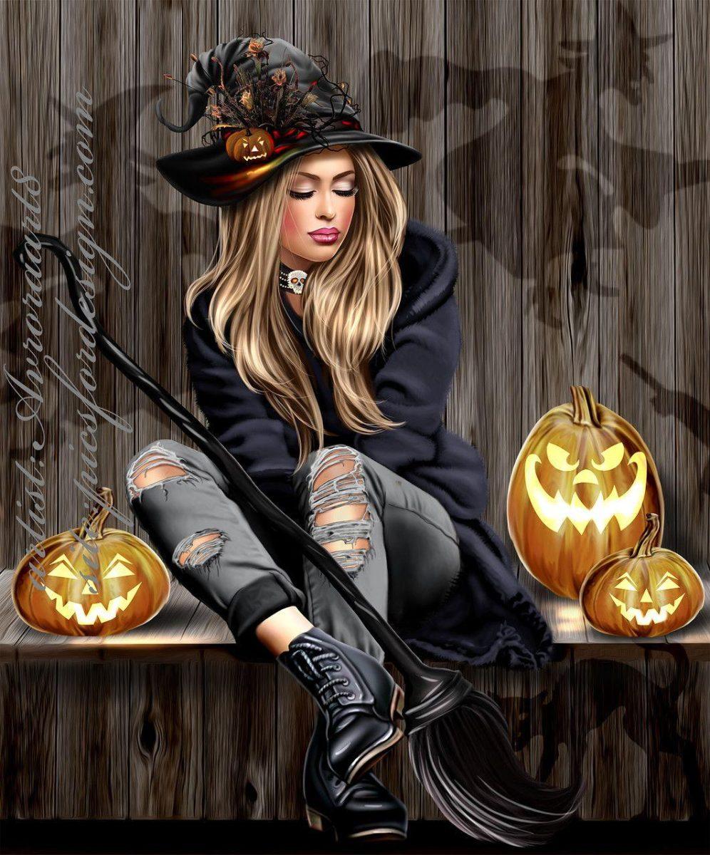 Tatuaxes de Halloween: bruxas, cabazas e pantasmas