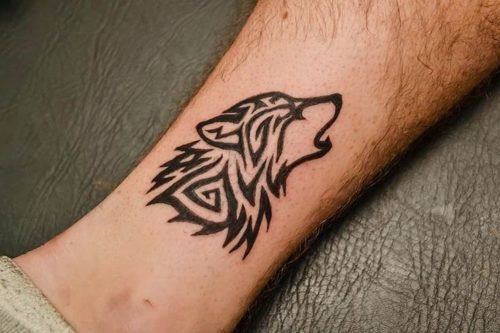 Татуировки волка, изображения, значения и значения