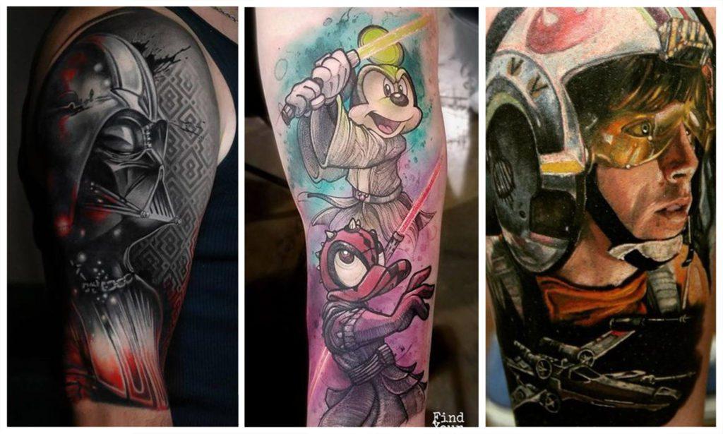 Tatuaxes inspiradas en Star Wars