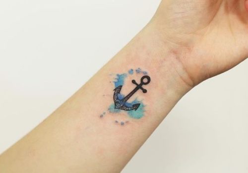 Якорные татуировки, изображения, идеи и значения
