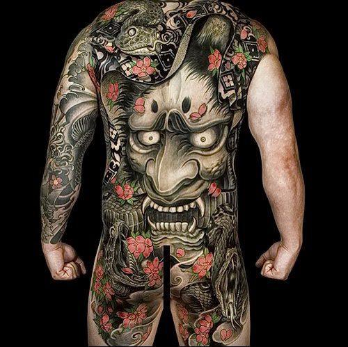 Japannese tatoeëermerke, foto's, tekeninge en betekenisse
