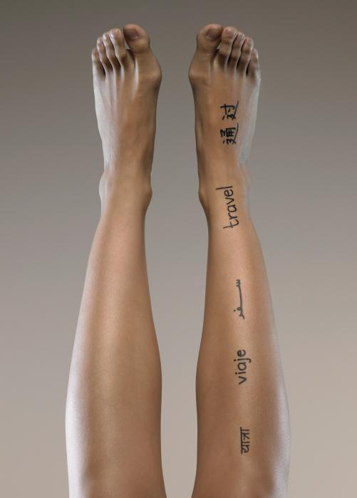 Замечательные тату на ногах: оригинальные дизайны и идеи