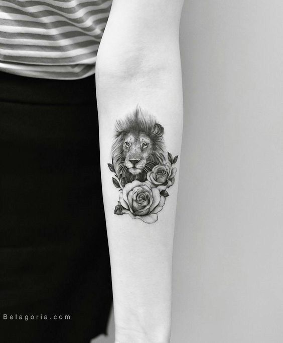 Замечательные татуировки животных для женщин