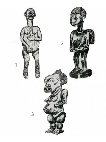 Колдовские фигуры у африканцев