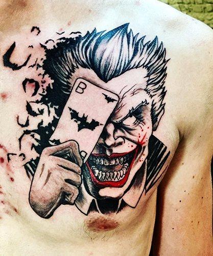 Joker Tattoo- တက်တူးရူးသွပ်ခြင်း။