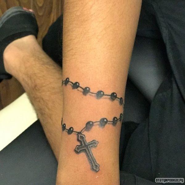 Rosary Tattoo: Signed Faith