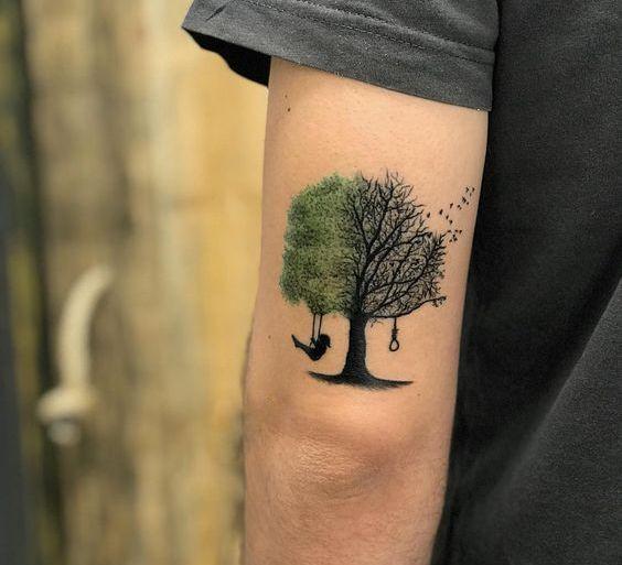 Татуювання З Деревом