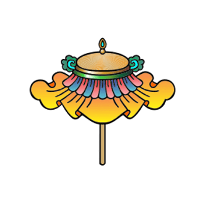 Zdobený deštník