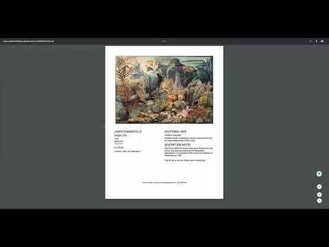 Экскурсия по архиву произведений искусства для коллекционеров произведений искусства