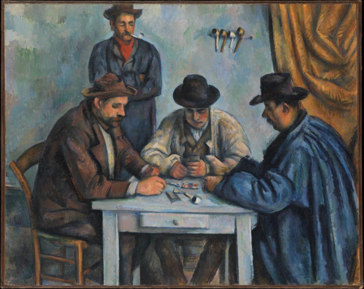 "Giocatori di carte" Cézanne