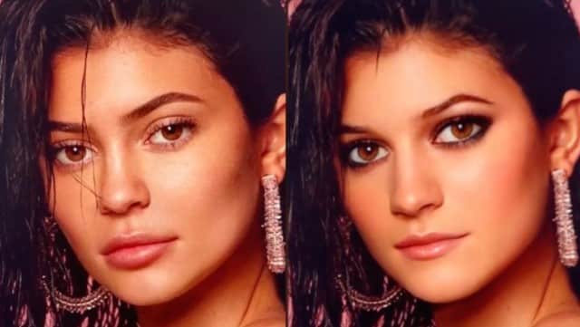 Kylie jenner antes y después