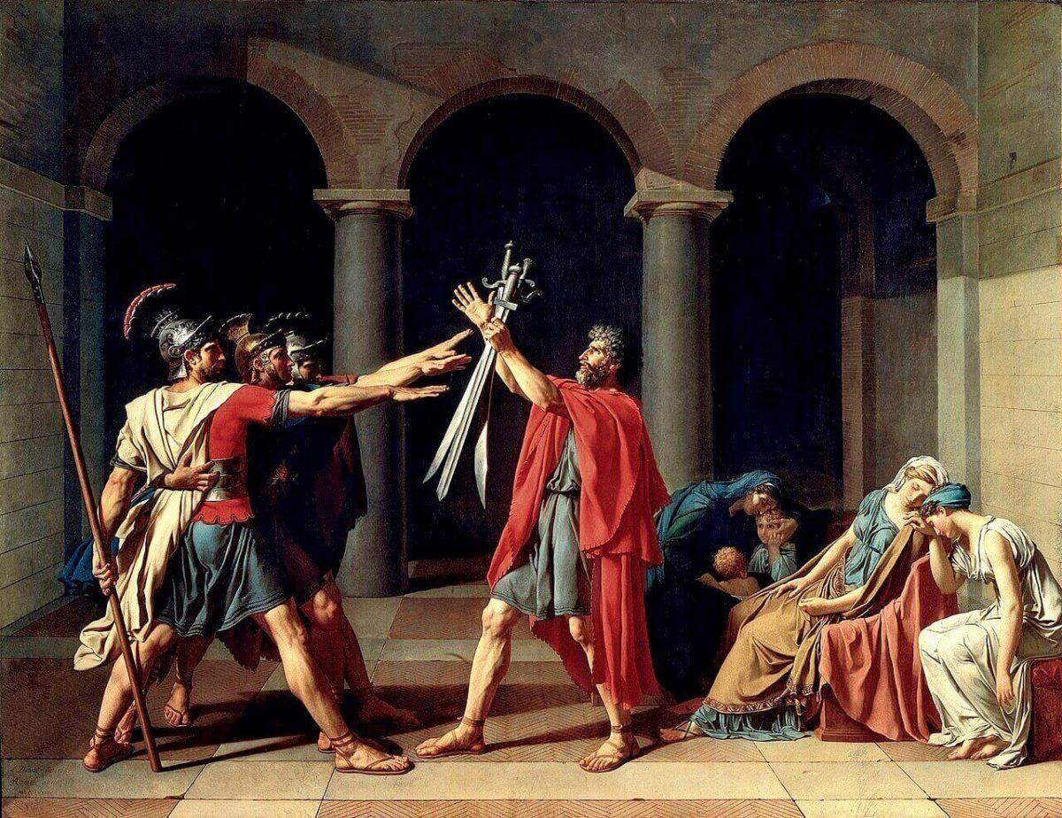 Juramento de los Horacios: cuál es la singularidad de la obra maestra de Jacques-Louis David