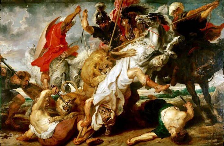 "Caccia al leone" di Rubens. Emozioni, dinamica è lussu "in una buttiglia"