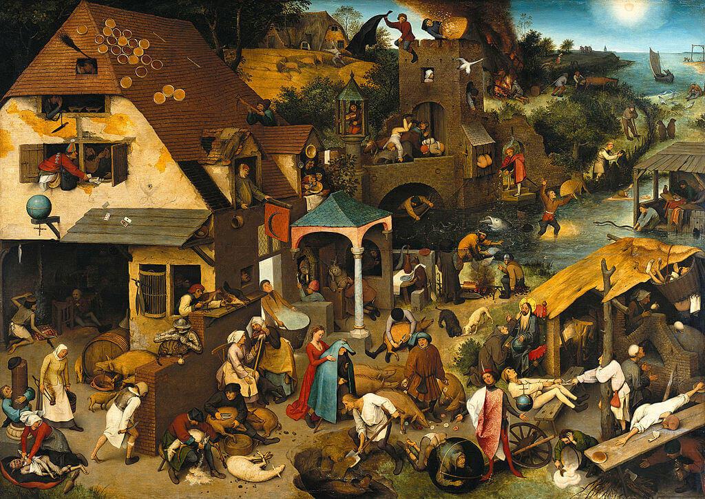 Pieter Brueghel the younger (Infernal). ڪاپي ڪندڙ يا عظيم فنڪار؟