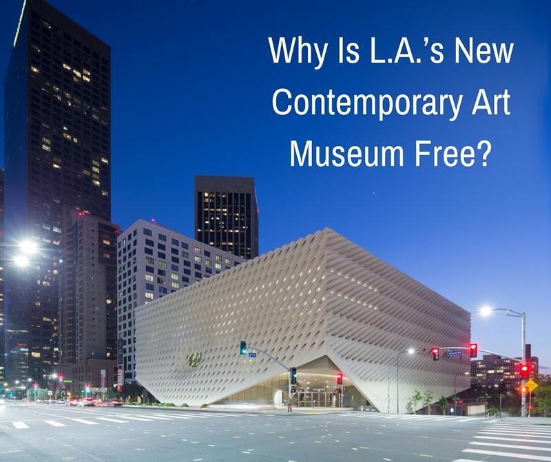 Почему Новый музей современного искусства в Лос-Анджелесе бесплатный?