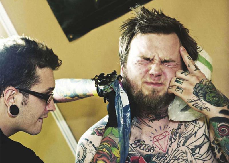 Советы о том, как избежать боли при татуировке — боди-арт и татуировки души