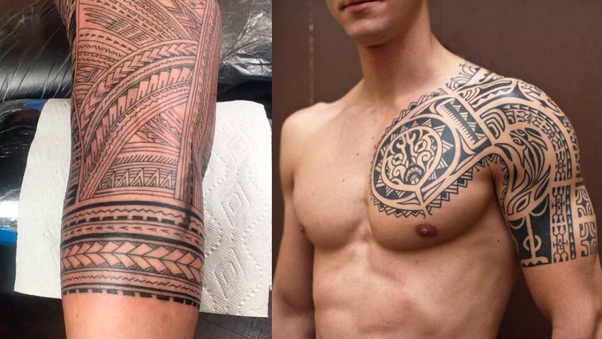 4 estilos tatuajes manga hombre tribal modernas