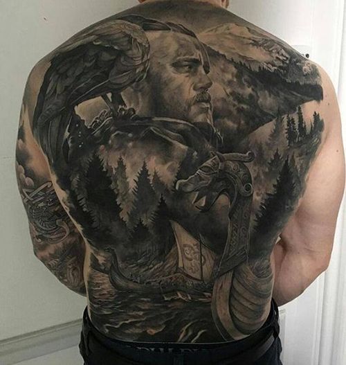 14 идей и дизайнов татуировок Badass Viking для мужчин