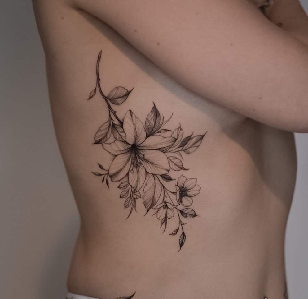 Ý nghĩa hình xăm hoa bỉ ngạn là gì ? #tattoo #tattooartist #tattooidea... |  TikTok