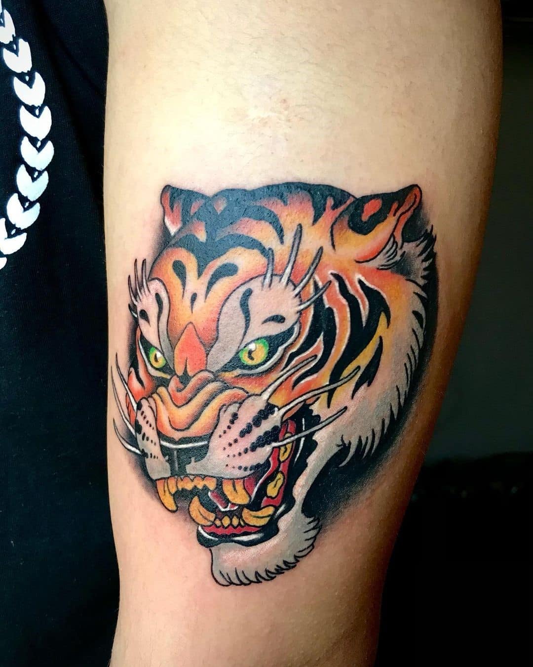 Самые крутые и редкие Татуировки с тигром