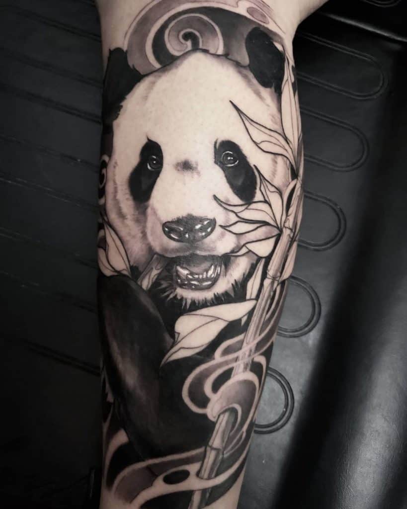 Panda tattoo |Panda tattoo design |Panda tattoo ideas |tattoo for girls | Panda  tattoo, Tattoo designs, Girl tattoos