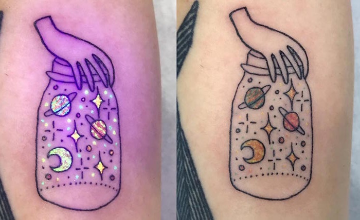 40+ beste Glow in the Dark-tatoveringer: Alt du trenger å vite