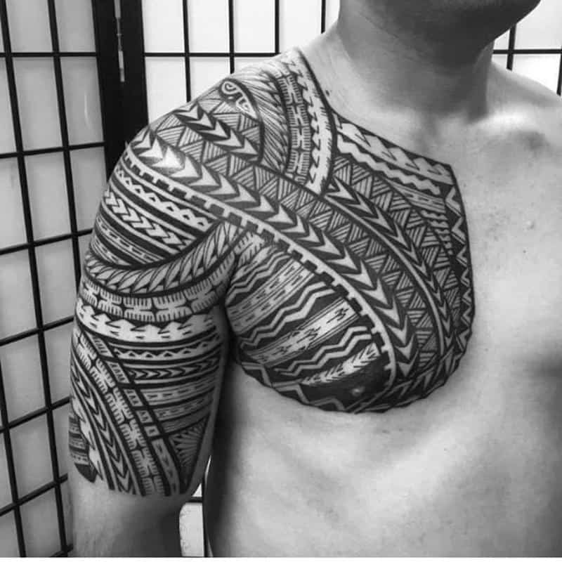 40+ потрясающих идей дизайна полинезийских татуировок (значение и символизация)